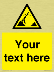 Custom Warning submerged objects